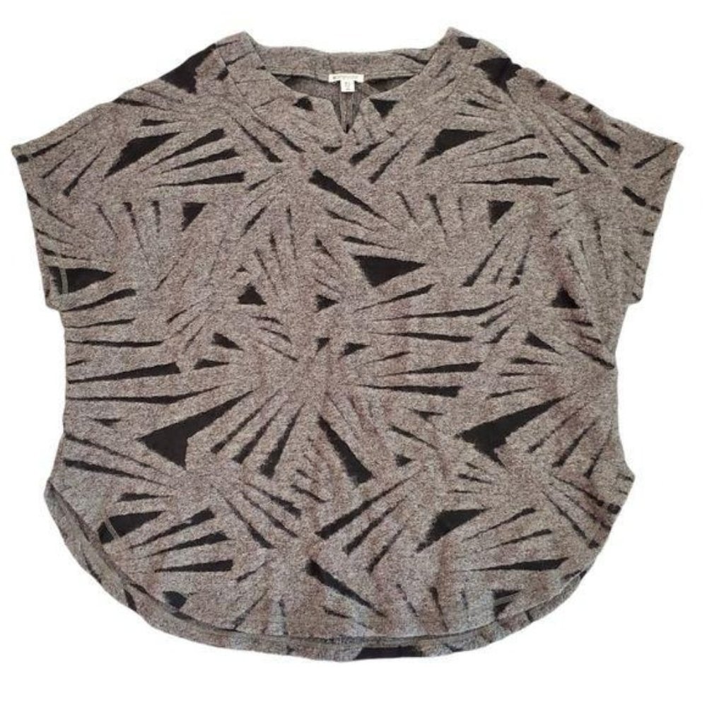 Spanner Short Sleeve Wool Blend Top